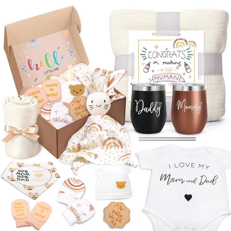 GEMTEND New Mom Gifts for Women, Pregnancy Gifts for New Parents Expecting Mom, Gender Reveal Gifts, Baby Shower Gifts for Mom to Be, Pregnancy Gifts for First Time Moms - Image 1